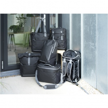 Logo trade promotional merchandise picture of: Aqua 14" GRS recycled water resistant laptop tote bag 14L